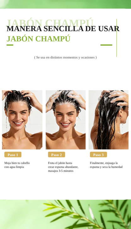 Purite®  -  Pack x 2 Shampoo Sólido de Árbol de Té | Limpieza Profunda Antibacterial
